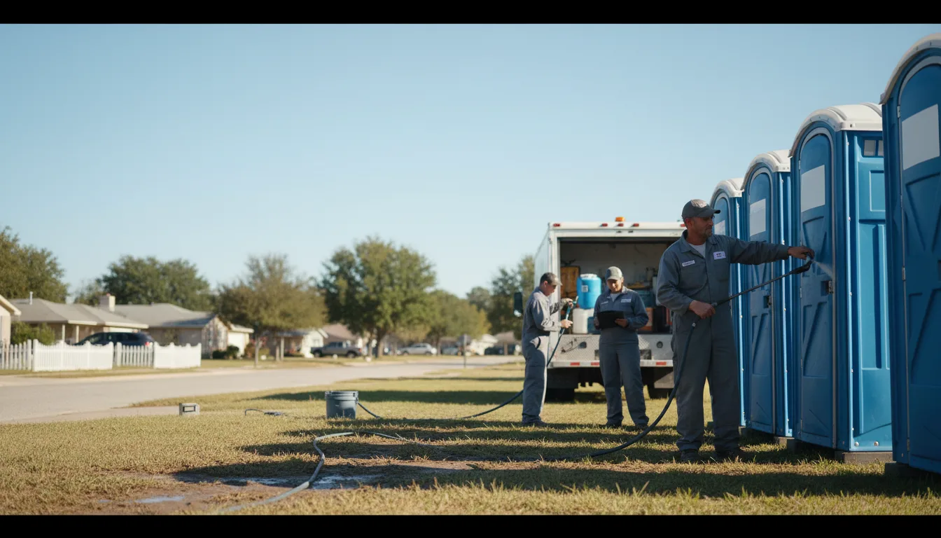 Long-Term Portable Toilet Rental in Sawyer, KS near me